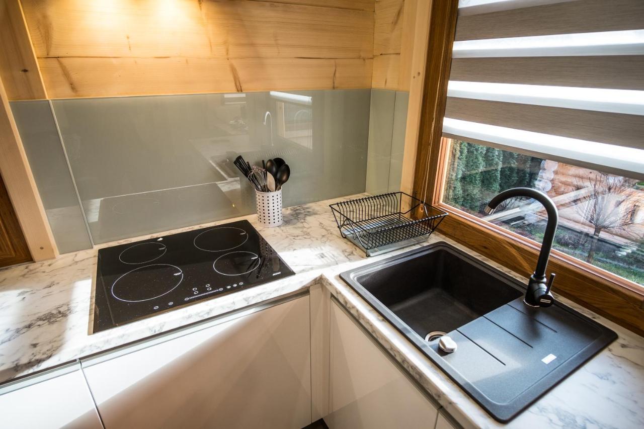 Domek & Apartament Na Ogrodzie Suche Dış mekan fotoğraf