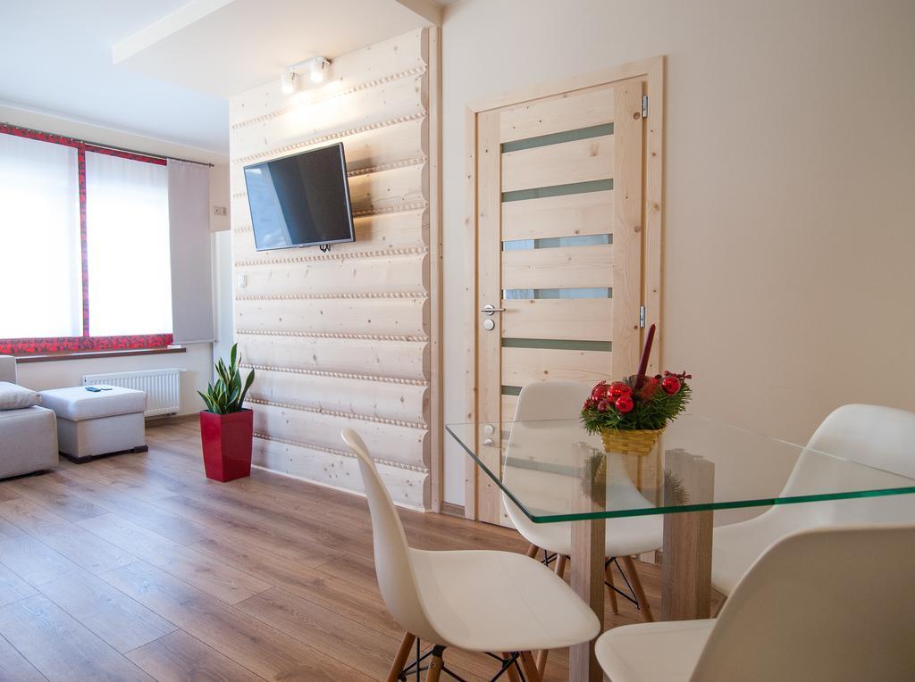 Domek & Apartament Na Ogrodzie Suche Dış mekan fotoğraf