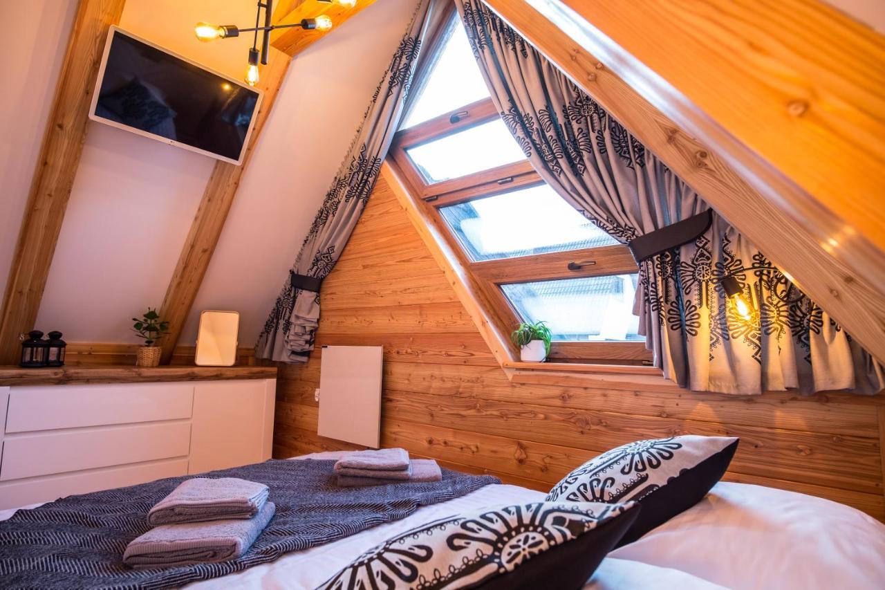 Domek & Apartament Na Ogrodzie Suche Dış mekan fotoğraf