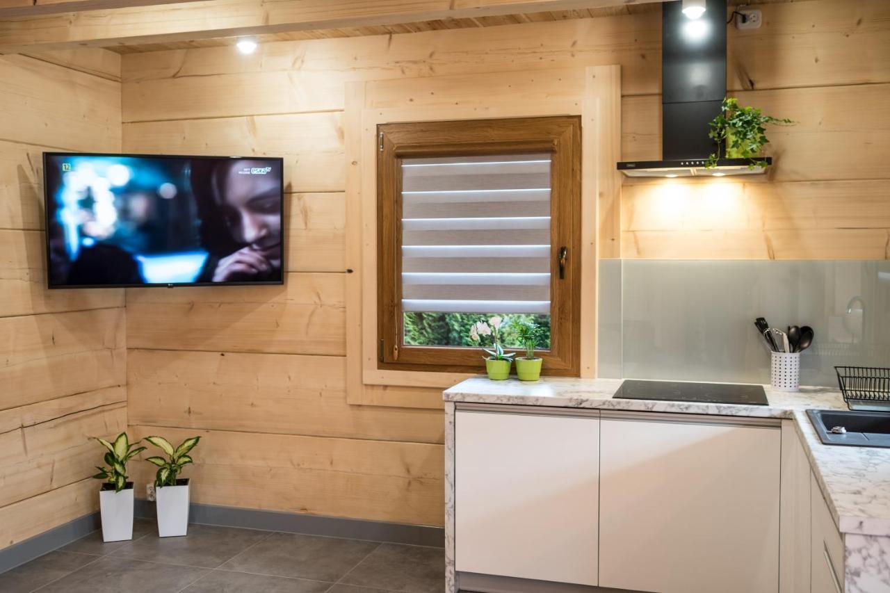 Domek & Apartament Na Ogrodzie Suche Dış mekan fotoğraf